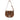htc los angeles JOAN VINTAGE LEATHER Saddle bag in Cognac, featuring sun-studded details. Crafted in Italy, 100% cow leather. Hollywood Trading Company