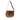 htc los angeles JOAN SUEDE FLOWERS Saddle bag in Camel, featuring flower-studded details. Crafted in Italy, 100% cow leather. Hollywood Trading Company