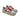 Hollywood Trading Company STARLIGHT COLOR LOW WHITE/RED STARLIGHT COLOR LOW WHITE/RED Starlight Low Sneakers, back pull loop with logo detail, rubber sole, perforated toe and front lace-up closure, 100% leather SHOES Hollywood Trading Company Hollywood Tr