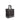 htc los angeles DUSTY SUEDE MOUSTACHE SMALL BLACK Shopper bag in Black suede, featuring a zip closure. Crafted in Italy, with sun and moustache-shaped details, 100% cow leather. Hollywood Trading Company