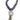htc los angeles MYSTERY SHIELD NECKLACE SODALITE Sodalite necklace featuring a blend of textile, glass, and metal materials, with a metal HTC logo detail. Hollywood Trading Company