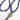 htc los angeles MYSTERY SHIELD NECKLACE SODALITE Sodalite necklace featuring a blend of textile, glass, and metal materials, with a metal HTC logo detail. Hollywood Trading Company