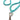 htc los angeles MYSTERY SHIELD NECKLACE TURQUOISE Turquoise necklace featuring a blend of textile, glass, and metal materials, with a metal HTC logo detail. Hollywood Trading Company