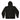 Hollywood Trading Company AMERICAN ROSE HOODIE AMERICAN ROSE HOODIE REGULAR FIT. 100% COTTON. MADE IN ITALY COLOR: BLACK sweater Hollywood Trading Company Hollywood Trading Company