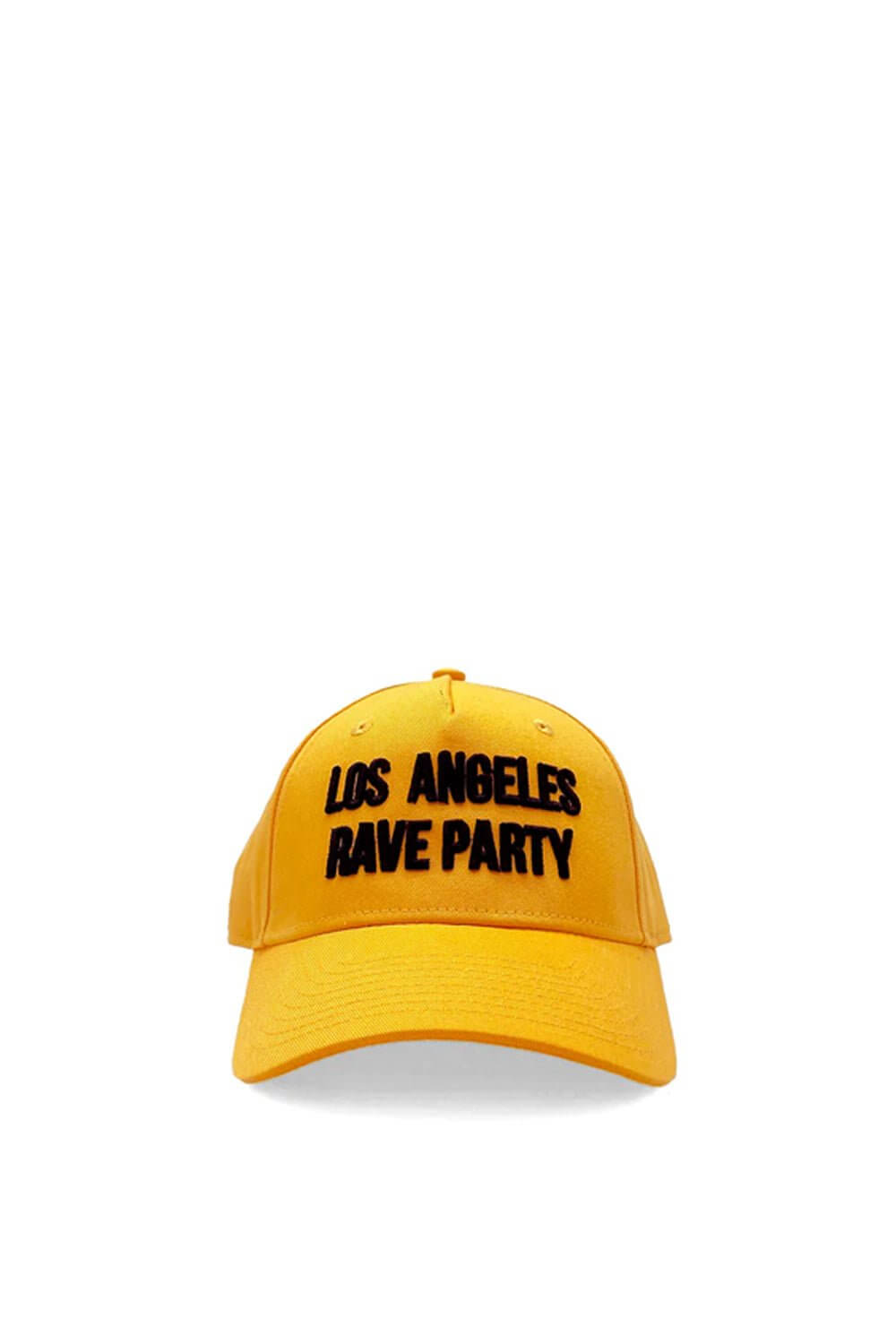 HTC RAVE BASEBALL CAP Baseball cap with preformed peak, round crown with eyelets, Los Angeles Rave party patch embroidered on the front, adjustable strap on the back. One size fits all. 100% cotton. HTC LOS ANGELES
