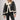 Hollywood Trading Company LOU SHEARLING LOU SHEARLING Black leather jacket. Lining, contour and lapels in white shearling. Frontal buttons. Wrist bands with buttons. 2 side pockets. 100% sheepskin. Made in Italy. Hollywood Trading Company Hollywood Tradin