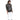 Hollywood Trading Company MICK JACKET MICK JACKET Black leather jacket. Asymmetric zip closure. removable fringes on the shoulders. Side pocket with zip closure. Zippers on the sleeves. 100% leather. Lining 100% viscose. Made in Italy. Hollywood Trading C