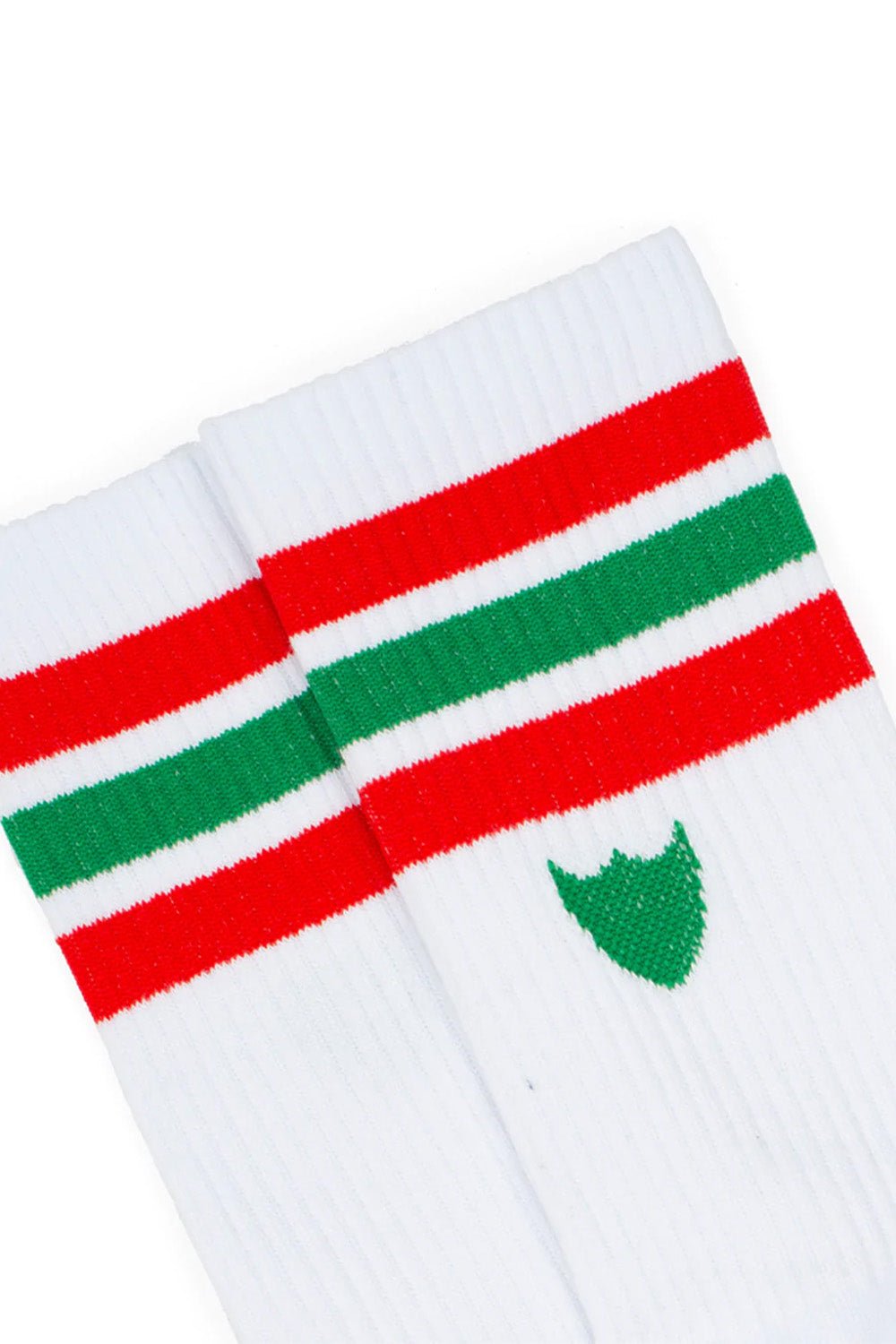 SHIELD FLAG MAN SOCKS Signature man socks with Hollywood Trading Co script logo. 85% Cotton 10% Polyamide 5% Elastane. Made in Italy HTC LOS ANGELES
