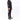 Hollywood Trading Company SLIM SL002 SPECIAL WASH BLACK SLIM SL002 SPECIAL WASH BLACK Slim fit black Denim, five pockets jeans with hidden buttons closure. Side patches with studs and strass. Logo detail on the back. 100% cotton. 100% cow leather. Made in