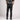 HTC LOS ANGELES SLIM VINTAGE BLACK SLIM VINTAGE BLACK Slim fit jeans in black denim, 5 pockets, hidden front button closure. Metallic logo detail on the back. 98% cotton 2% elastane. Made in Italy. PANTS Hollywood Trading Company Hollywood Trading Company