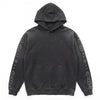 HTC UNISEX MOUSTACHE HOODIE BLACK