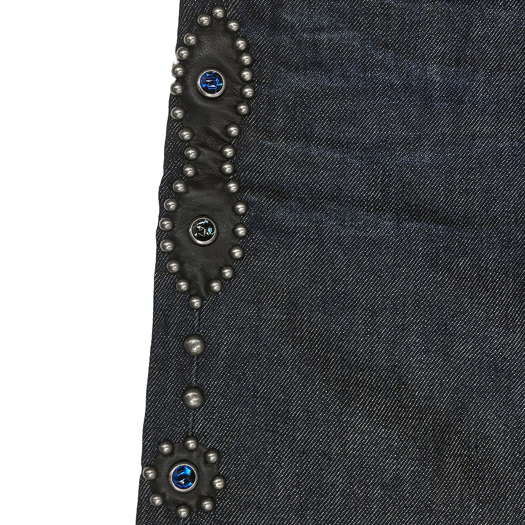 HTC MOUSTACHE DENIM REGULAR MAN BLUE-3