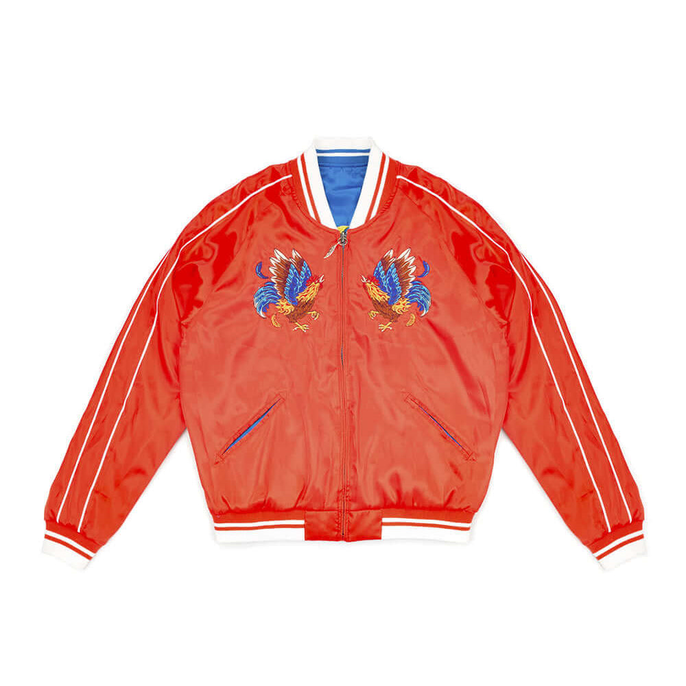 htclosangeles NEW MEXICO BOMBER W NEW MEXICO BOMBER W Htc Bomber, satin jacket Double Face / Reversible. Hollywood Trading Company Hollywood Trading Company