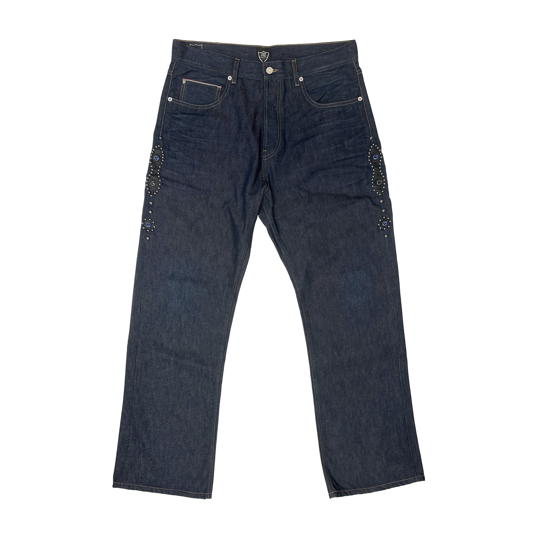 HTC MOUSTACHE DENIM REGULAR MAN BLUE