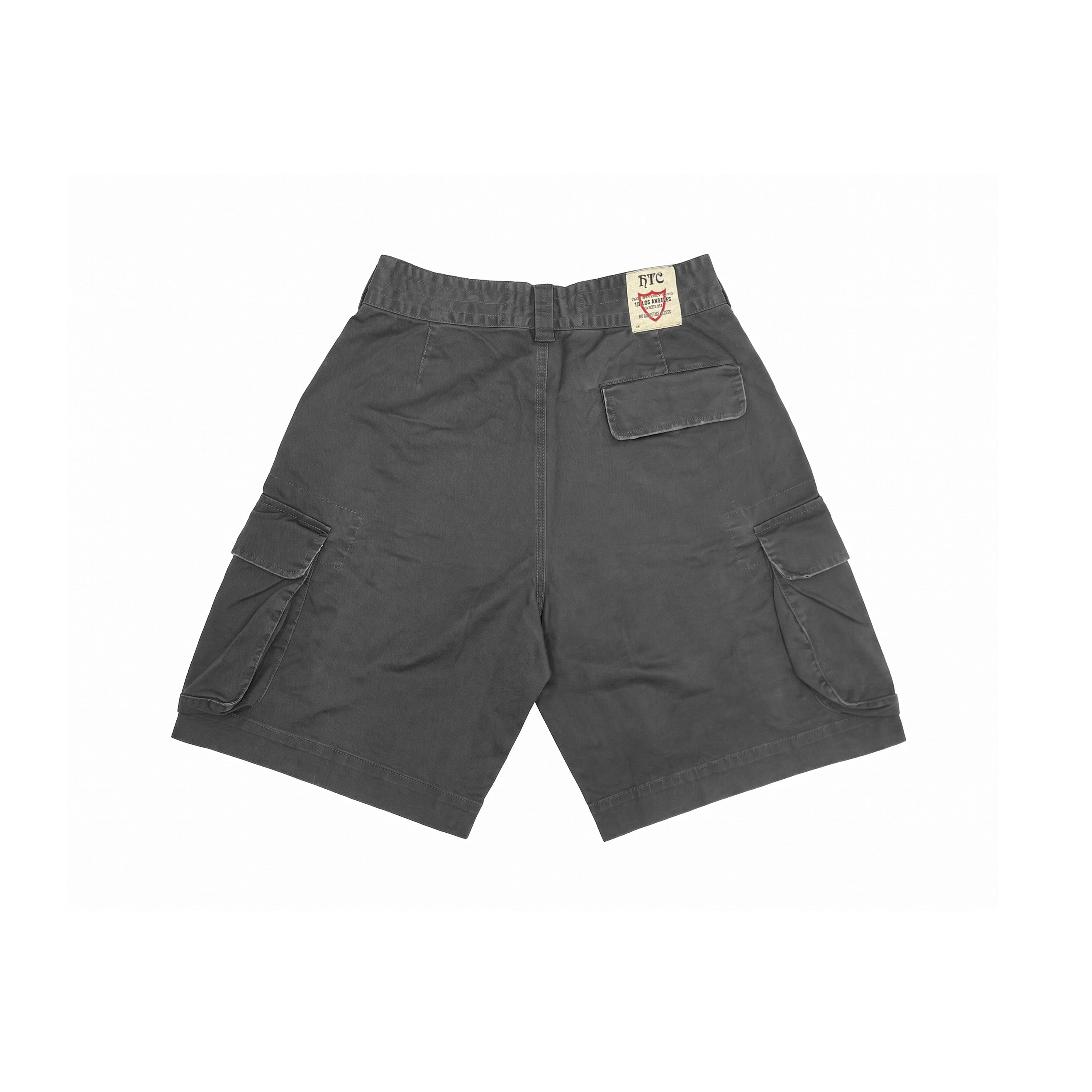 HTC VINTAGE CARGO BERMUDA DARK GREY-2