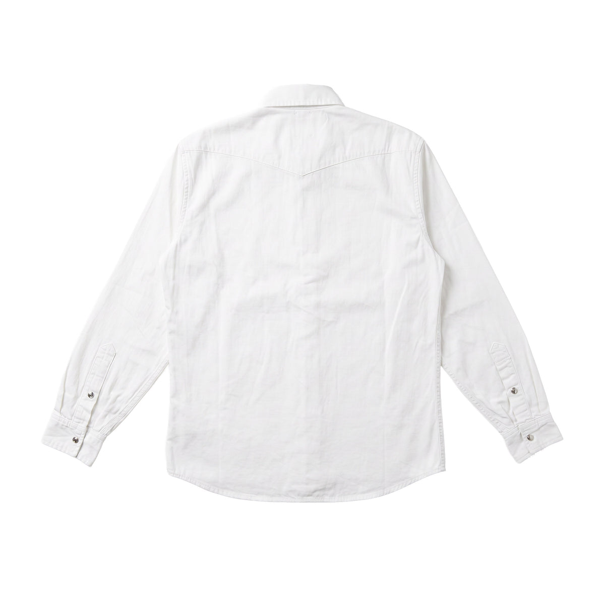 HTC UNISEX WESTERN SHIRT WHITE-2