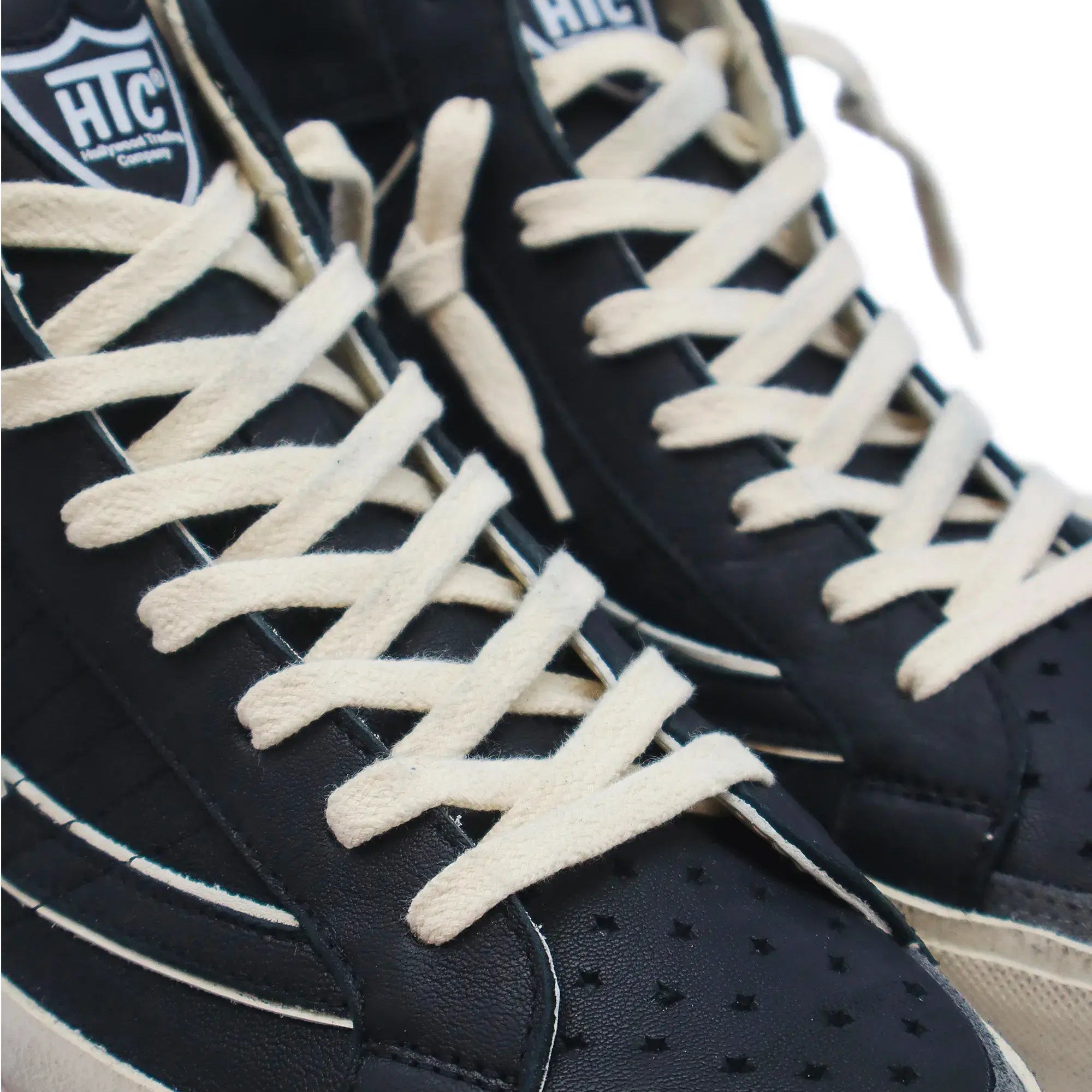 htc los angeles HTC VIPERS HIGH WOMAN BLACK HTC VIPERS HIGH WOMAN BLK BLACK HTC VIPERS high-top sneakers in black with a distressed finish. Standard fit providing a comfortable and flexible wrap. Front lace-up closure for a secure fit. Small logo on the t