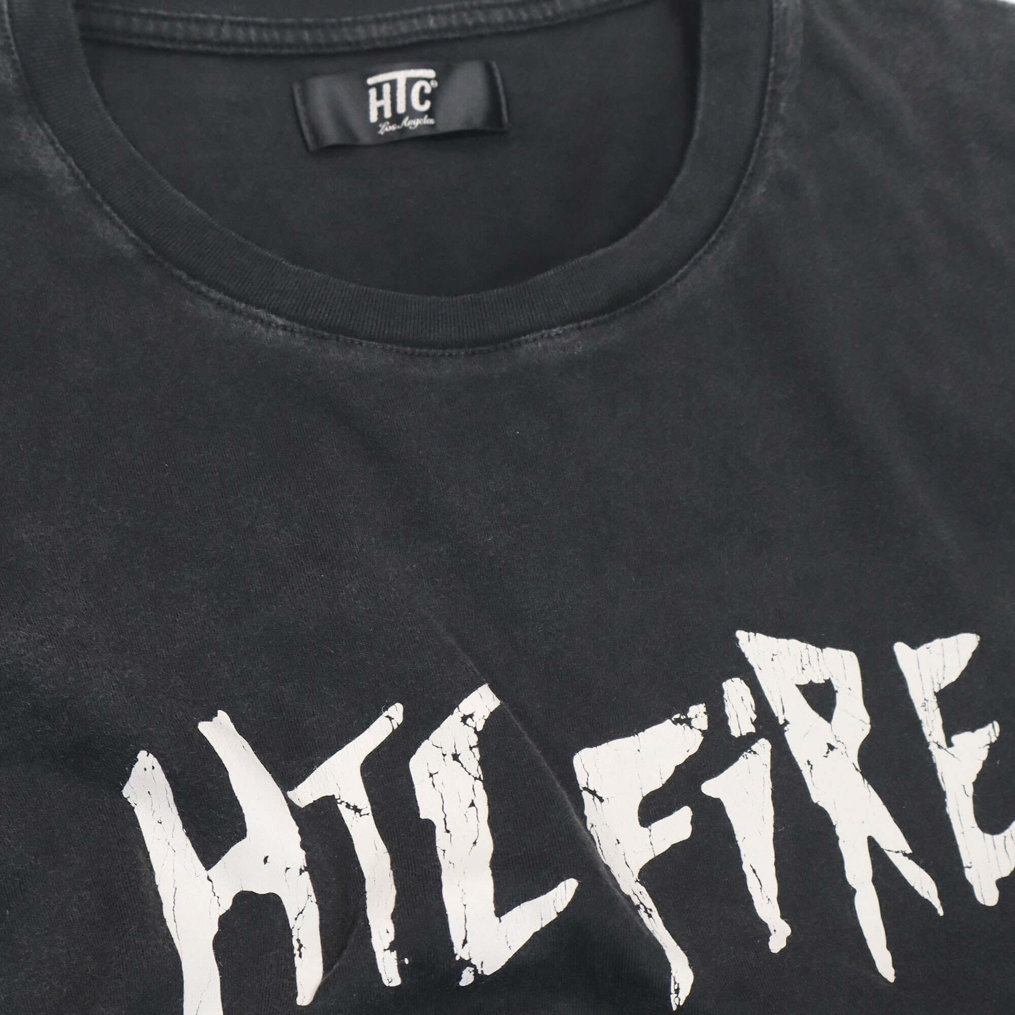htc los angeles FIRE CLUB T-SHIRT FIRE CLUB T-SHIRT BLACK/WHITE T-SHIRTS Hollywood Trading Company Hollywood Trading Company