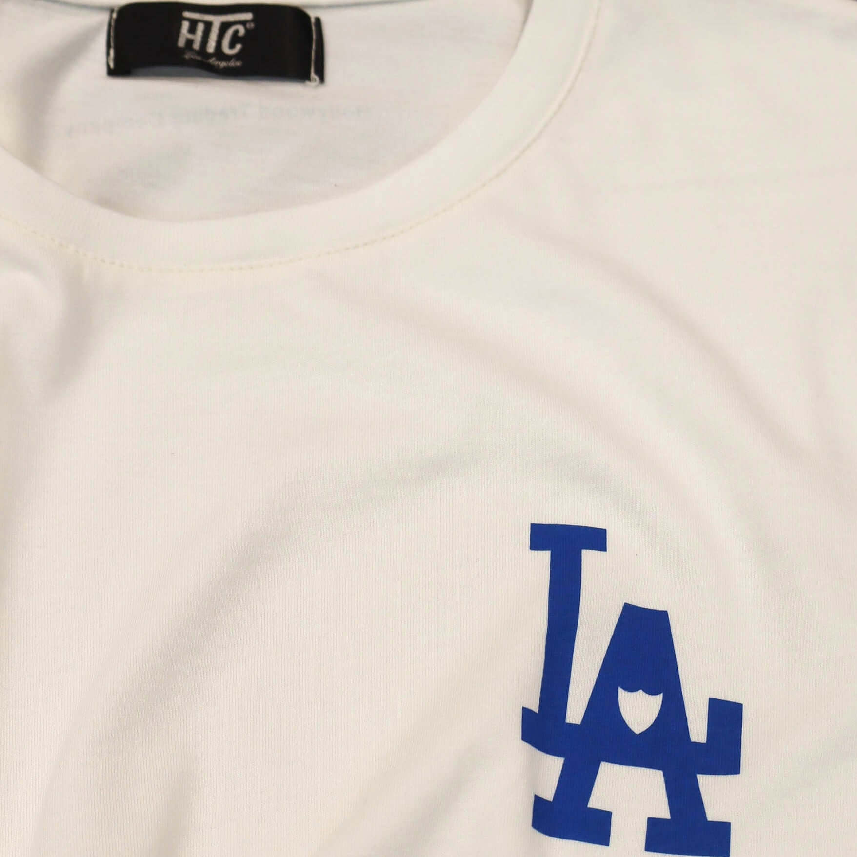 htc los angeles L.A. T-SHIRT L.A. T-SHIRT WHITE/BLACK T-SHIRTS Hollywood Trading Company Hollywood Trading Company