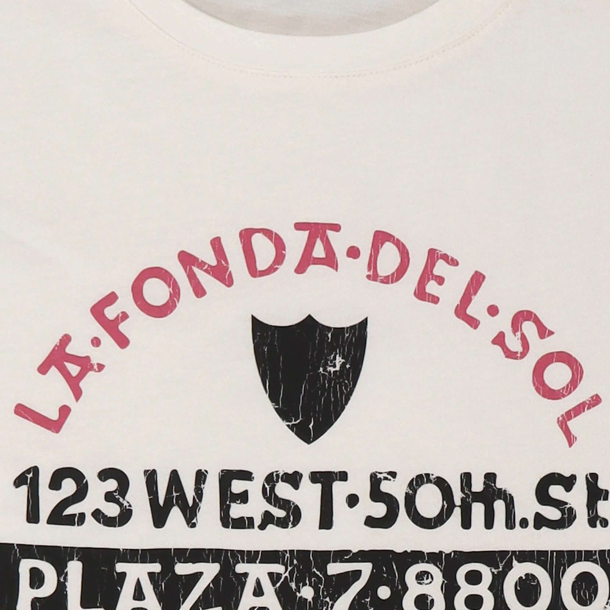 htc los angeles FONDA DEL SOL T-SHIRT FONDA DEL SOL T-SHIRT WHITE T-SHIRTS Hollywood Trading Company Hollywood Trading Company