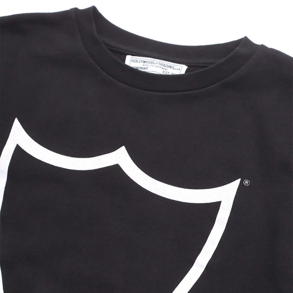 HTC LOS ANGELES HTC SHIELD LOGO HTC SHIELD LOGO Regular fit sweater with printed logo on the front. Composition: 100% Cotton sweater Hollywood Trading Company Hollywood Trading Company