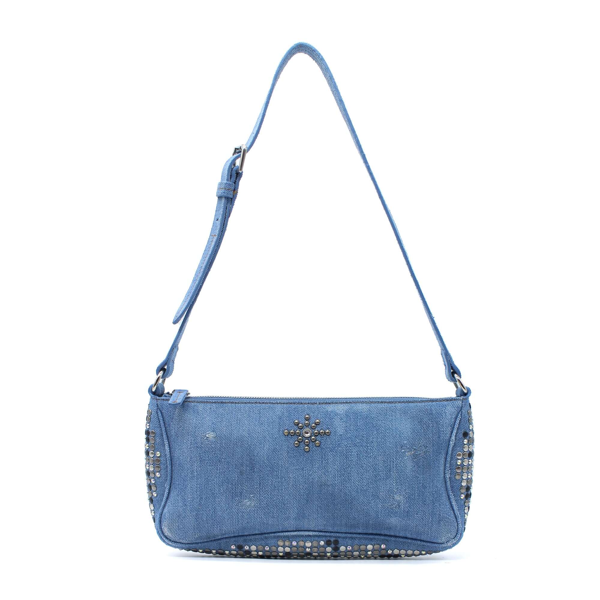 Hollywood Trading Company DENIM 5.000 BAGUETTE DENIM 5.000 BAGUETTE HTC Los Angeles Baguette bag. Made In Italy. BAGS Hollywood Trading Company Hollywood Trading Company