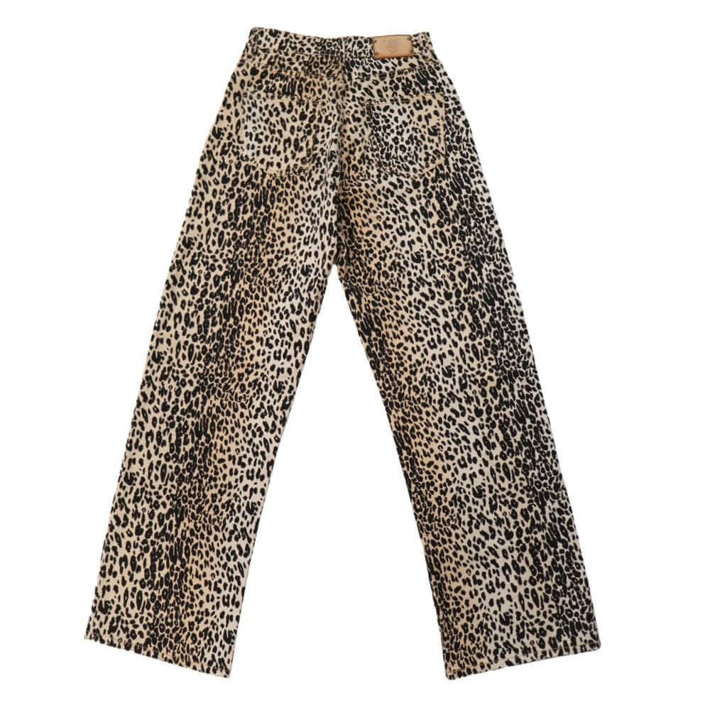 Hollywood Trading Company DENIM ANIMALIER DENIM ANIMALIER HTC LEOPARD PRINT DENIM JEANS. COMPOSITION: 99% COTTON 1% ELASTANE. PANTS Hollywood Trading Company Hollywood Trading Company