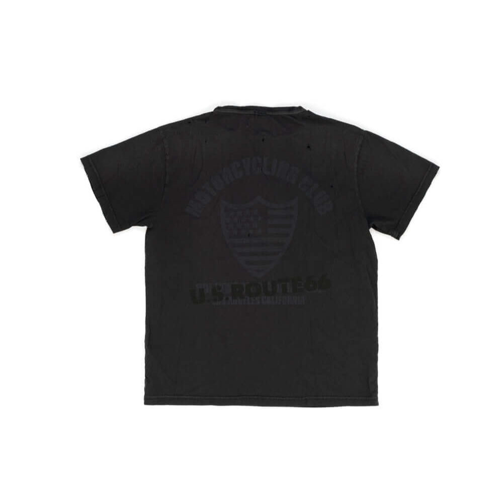 Hollywood Trading Company HTC EAGLE T-SHIRT ANTRAX HTC EAGLE T-SHIRT ANTRAX Regular fit t-shirt with printed. Composition: 100% CottonGARMENT DYE T-SHIRT WITH CORROSION/SPRAY TREATMENT + STONE WASH (CRACKED PRINT) t-shirt Hollywood Trading Company Hollywo