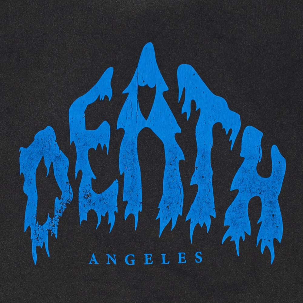 Hollywood Trading Company DEATH ANGELES T-SHIRT DEATH ANGELES T-SHIRT Regular fit t-shirt with printed. Composition: 100% Cotton GARMENT DYE T-SHIRT WITH CORROSION TREATMENT t-shirt Hollywood Trading Company Hollywood Trading Company