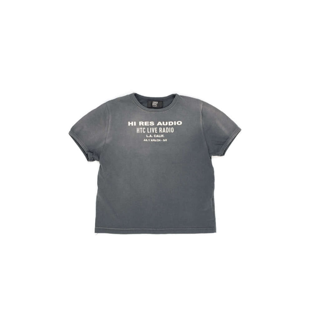 Hollywood Trading Company HTC RADIO W. T-SHIRT HTC RADIO W. T-SHIRT Boxy fit t-shirt with printed. 100% COTTON GARMENT DYE T-SHIRT WITH CORROSION/SPRAY TREATMENT t-shirt Hollywood Trading Company Hollywood Trading Company