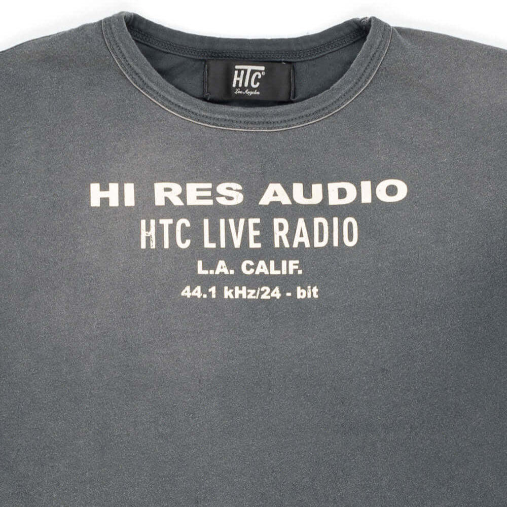 Hollywood Trading Company HTC RADIO W. T-SHIRT HTC RADIO W. T-SHIRT Boxy fit t-shirt with printed. 100% COTTON GARMENT DYE T-SHIRT WITH CORROSION/SPRAY TREATMENT t-shirt Hollywood Trading Company Hollywood Trading Company