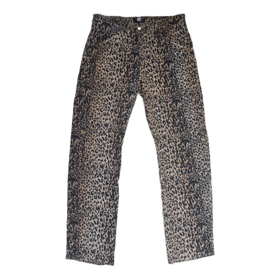 htc los angeles DENIM ANIMALIER MAN LEOPARD DENIM ANIMALIER MAN LEOPARD HTC LEOPARD PRINT DENIM JEANS. COMPOSITION: 99% COTTON 1% ELASTANE PANTS Hollywood Trading Company Hollywood Trading Company