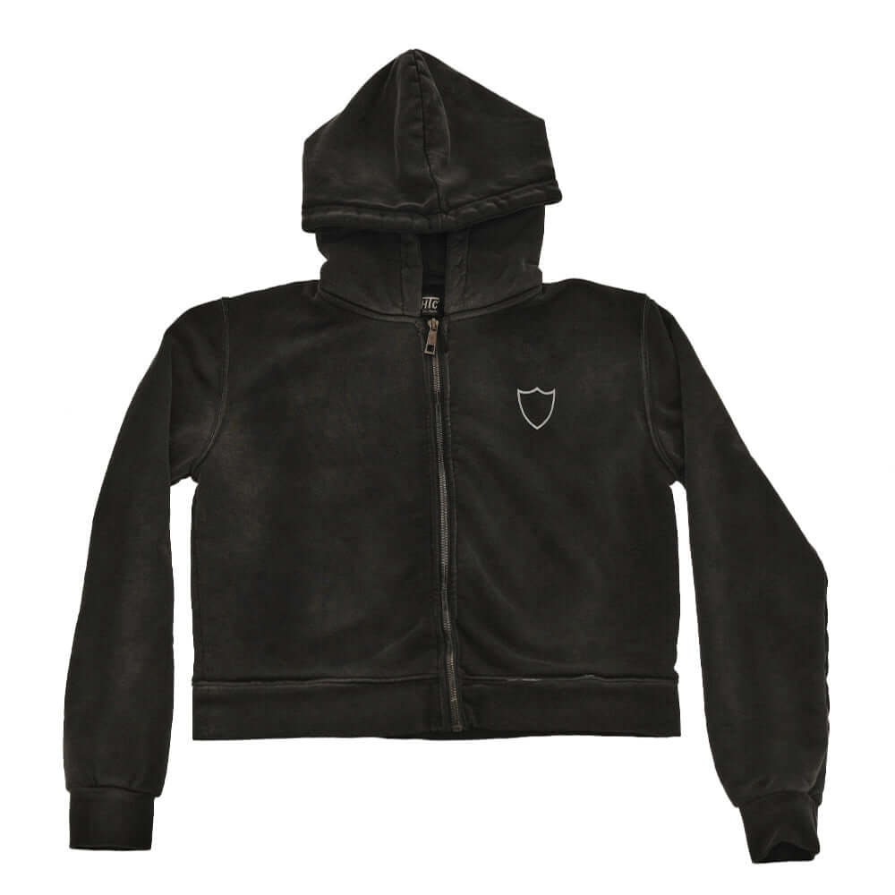 htc los angeles HOLLYWOOD T.C WOMAN ZIP HOODIE HOLLYWOOD T.C WOMAN ZIP HOODIE BLACK SWEATERS Hollywood Trading Company Hollywood Trading Company