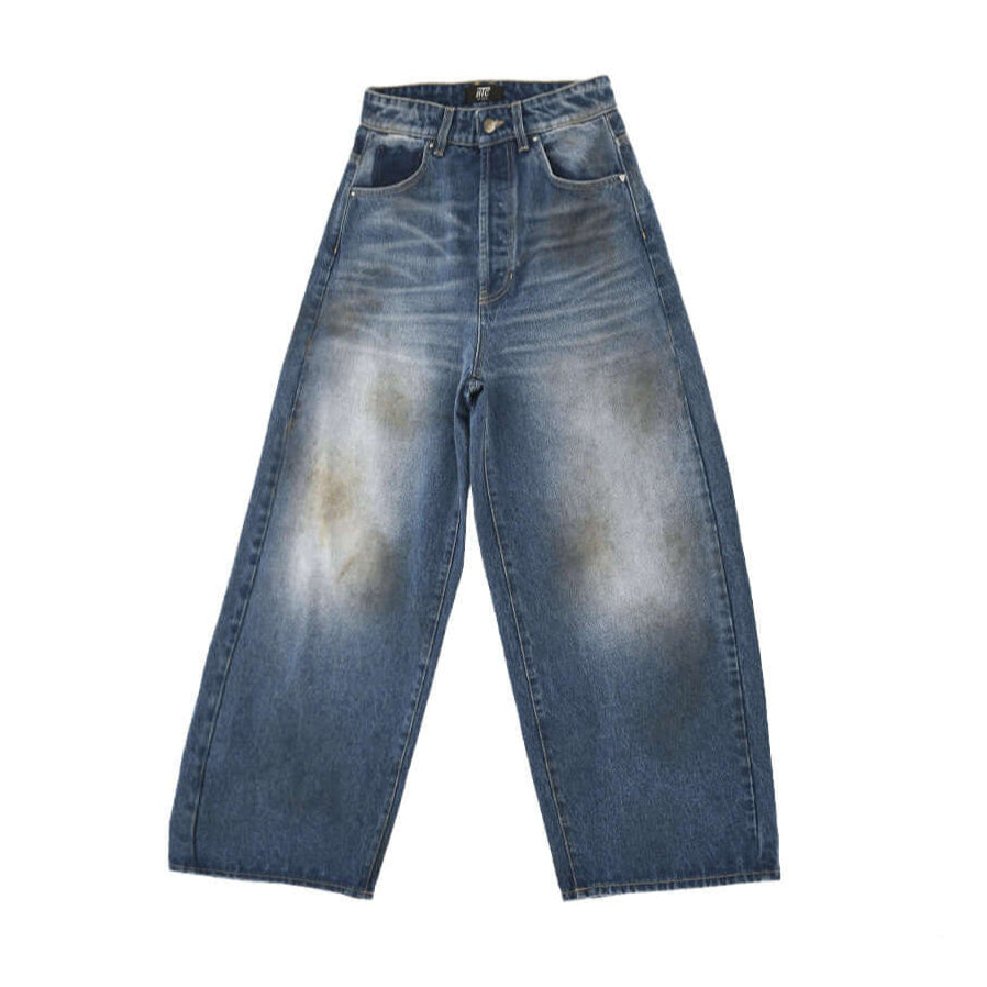 Hollywood Trading Company BAGGY PANTS BAGGY PANTS BAGGY FIT. 100% COTTON. MADE IN ITALY. COLOR: BLUE pants Hollywood Trading Company Hollywood Trading Company