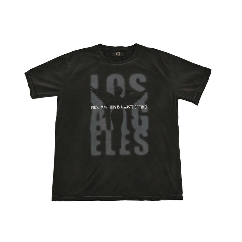 Hollywood Trading Company HTC WASTE OF TIME T-SHIRT HTC WASTE OF TIME T-SHIRT Regular fit t-shirt with printed 100% COTTON Made in Italy t-shirt Hollywood Trading Company Hollywood Trading Company