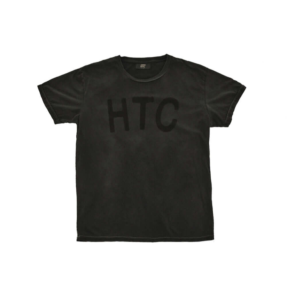 Hollywood Trading Company HTC BLACK FADED T-SHIRT HTC BLACK FADED T-SHIRT Regular fit t-shirt with printed 100% COTTON Made in Italy t-shirt Hollywood Trading Company Hollywood Trading Company