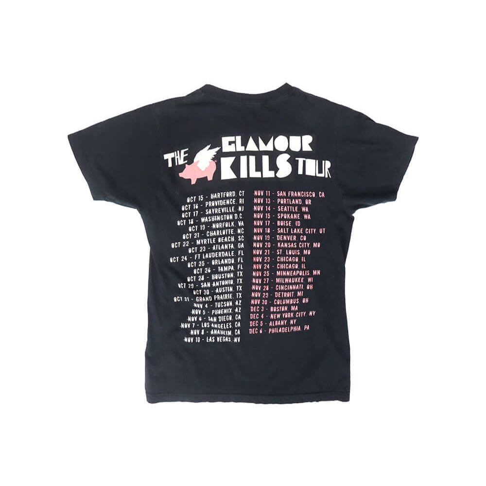 Hollywood Trading Company HTC VINTAGE ALL TIME LOW LUX T-SHIRT HTC VINTAGE ALL TIME LOW LUX T-SHIRT ONE OF A KIND VINTAGE T-SHIRT WITH ORIGINAL ALL TIME LOW PRINT, REWORKED WITH WHITE STUDDED HTC LOGO ON THE FRONT. REGULAR FIT. t-shirt Hollywood Trading C