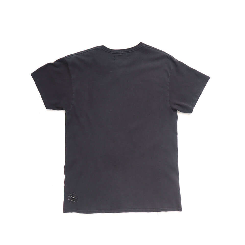 Hollywood Trading Company HTC VINTAGE BOB MARLEY T-SHIRT MIX BLACK HTC VINTAGE BOB MARLEY T-SHIRT MIX BLACK ONE OF A KIND VINTAGE T-SHIRT WITH ORIGINAL BOB MARLEY PRINT, REWORKED WITH BLUE STUDDED HTC LOGO ON THE FRONT. BOXY FIT. T-SHIRTS Hollywood Tradin