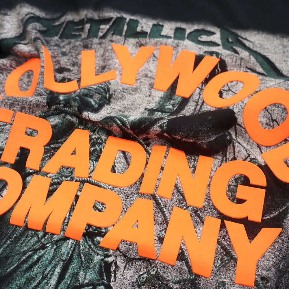 htc los angeles HTC VINTAGE METALLICA JUSTICE T-SHIRT MIX BLACK HTC VINTAGE METALLICA JUSTICE T-SHIRT MIX BLACK ONE OF A KIND VINTAGE T-SHIRT WITH ORIGINAL METALLICA PRINT, REWORKED WITH ORANGE HTC LOGO ON THE FRONT. BOXY FIT. T-SHIRTS Hollywood Trading C