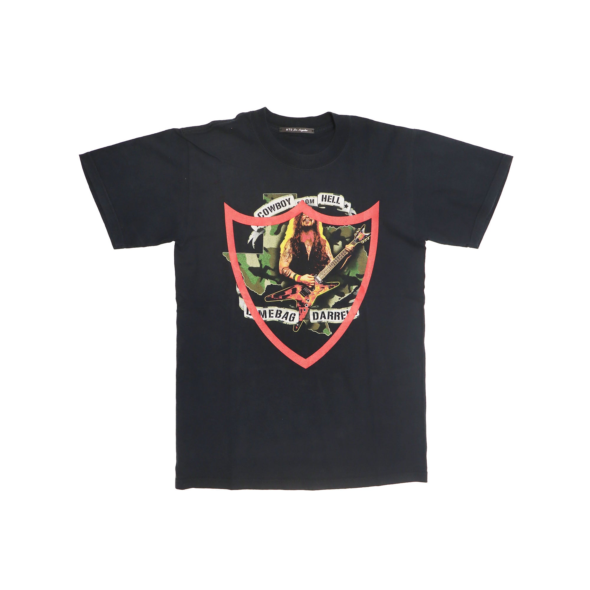 HTC VINTAGE COWBOYS FROM HELL T-SHIRT MIX BLACK-1