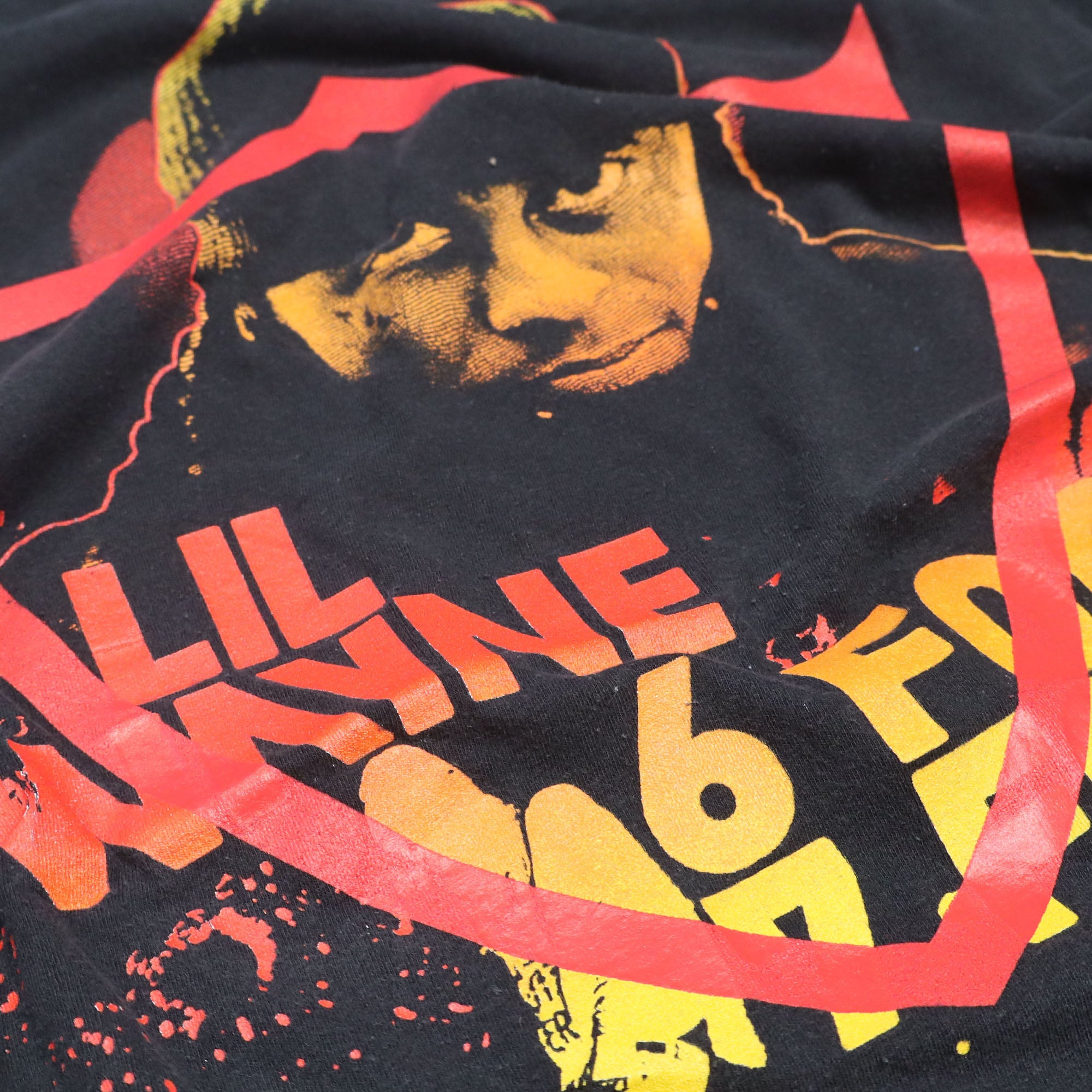 HTC VINTAGE LIL WAYNE T-SHIRT BLACK MIX-3