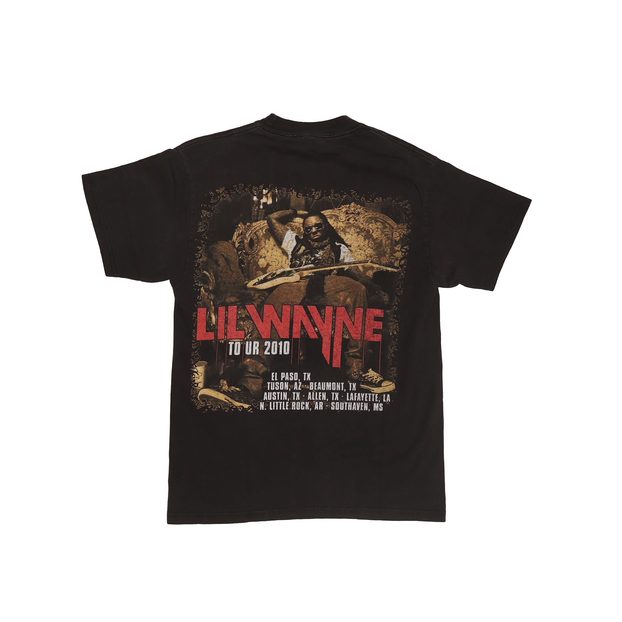 HTC VINTAGE LIL WAYNE 10 T-SHIRT MIX BLACK-2