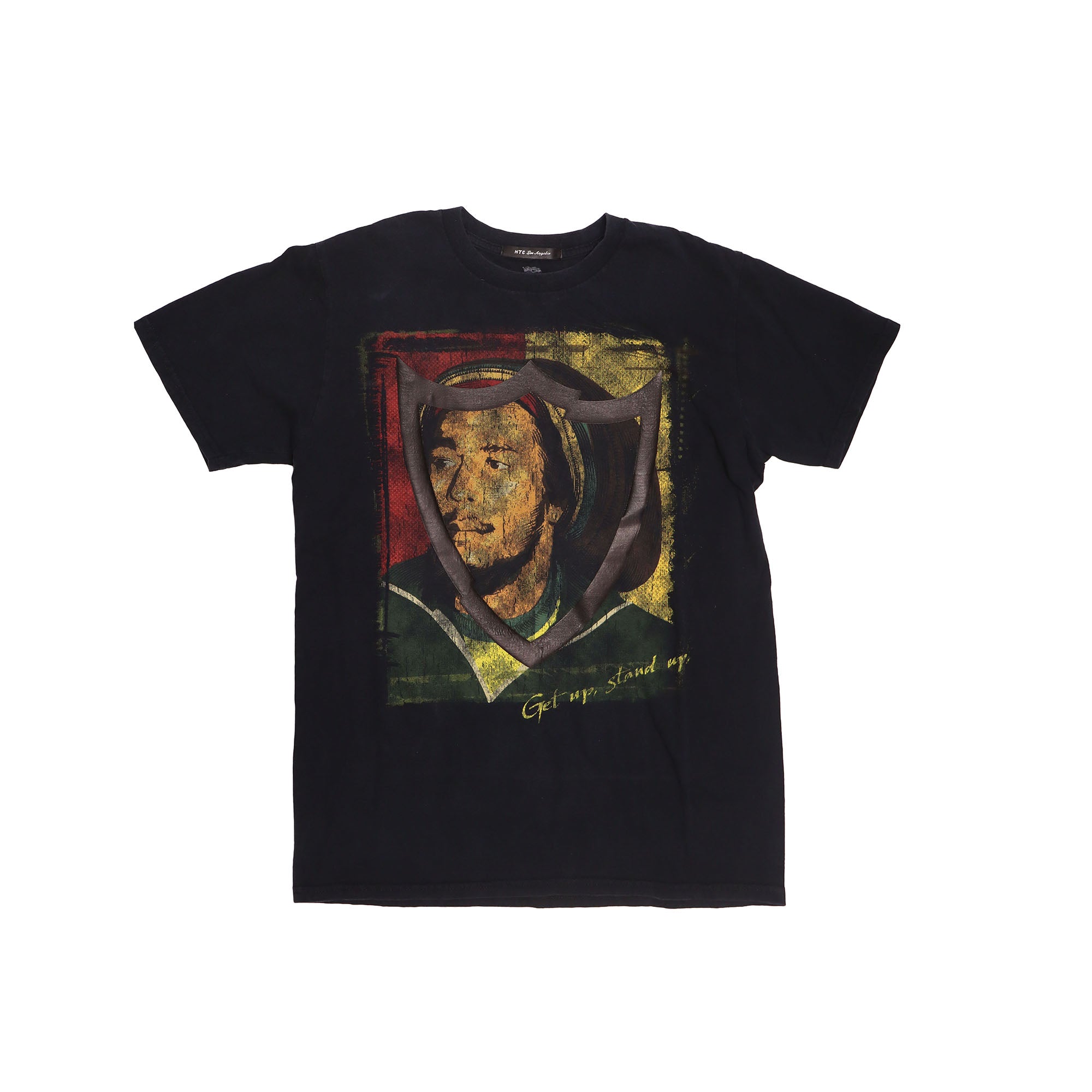 HTC VINTAGE BOB MARLEY JM T-SHIRT MIX BLACK-1