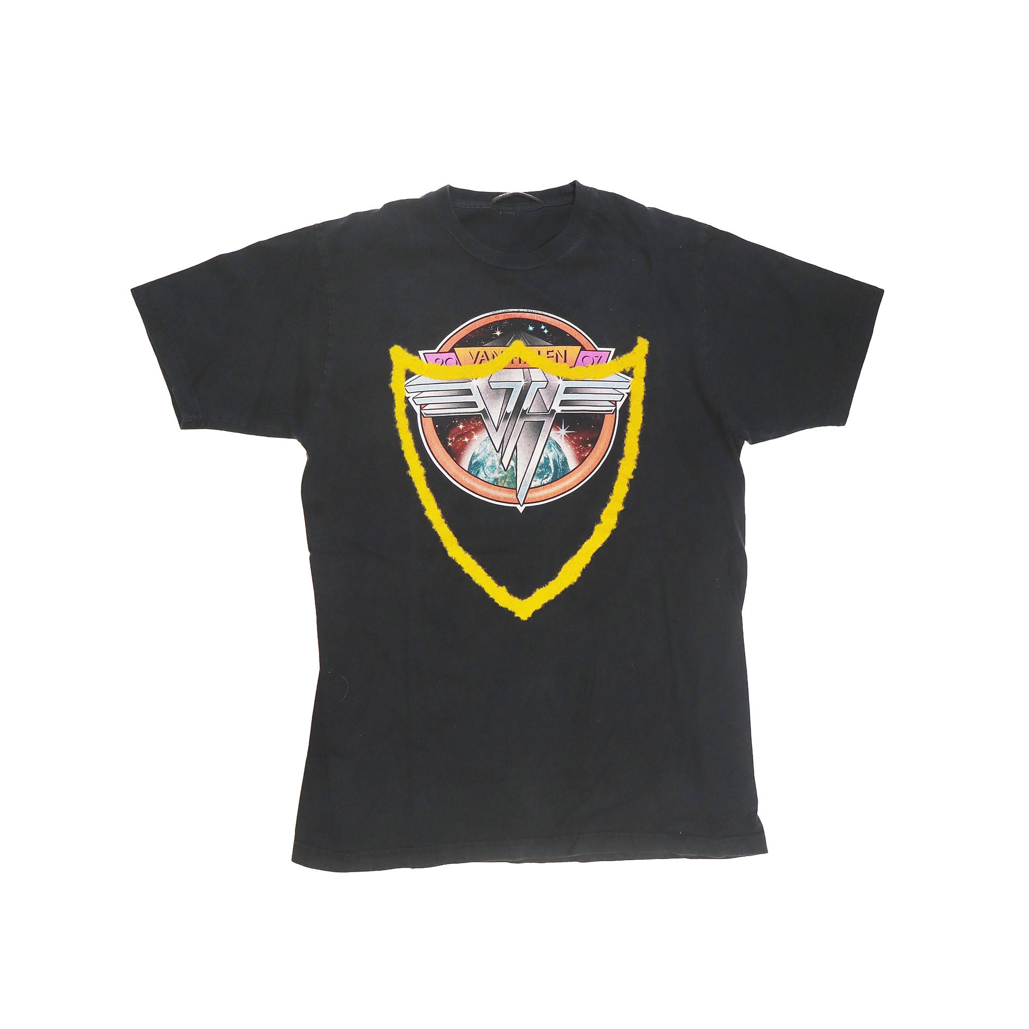 HTC VINTAGE VAN HALEN T-SHIRT MIX BLACK-1
