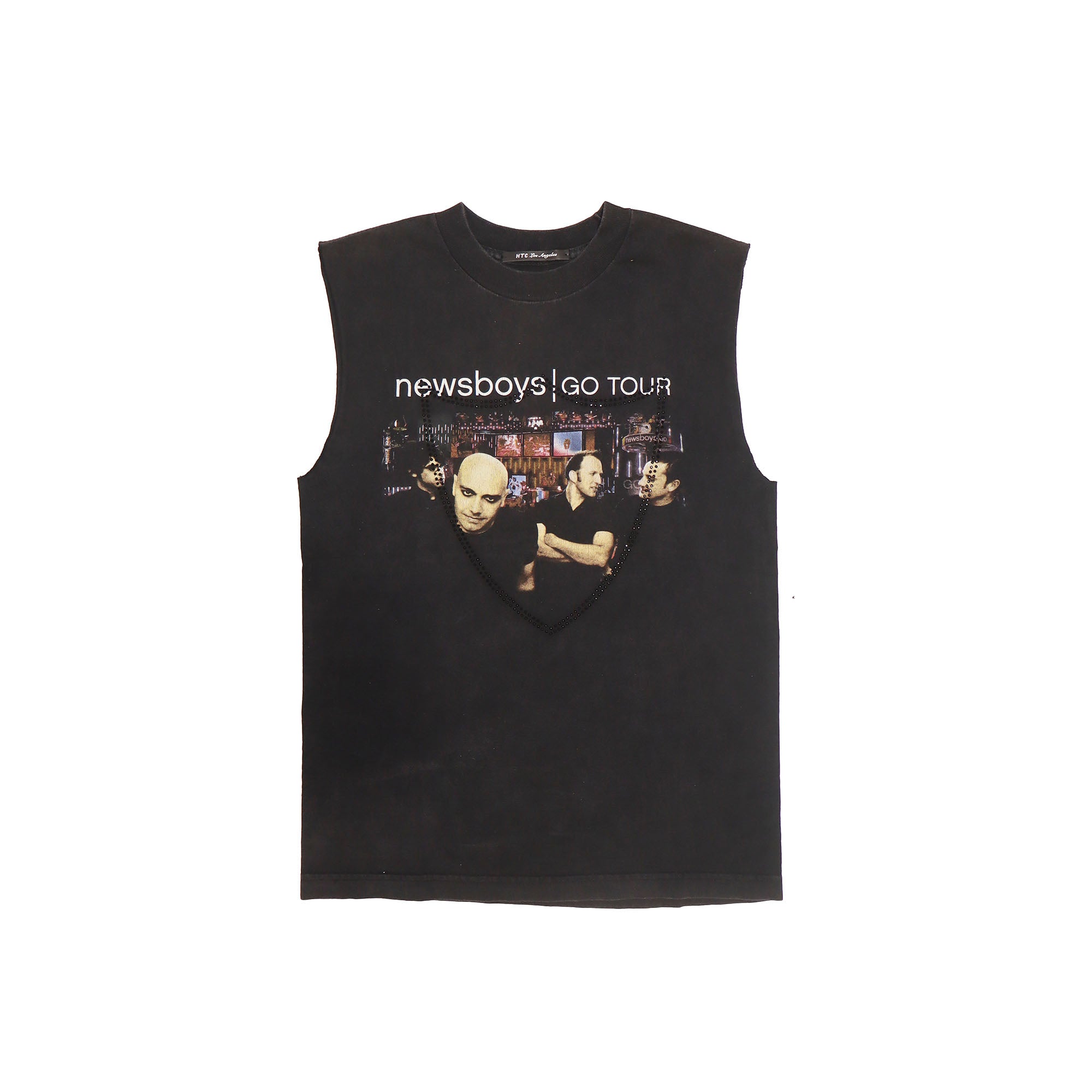HTC VINTAGE NEWSBOYS LUX T-SHIRT MIX BLACK-1