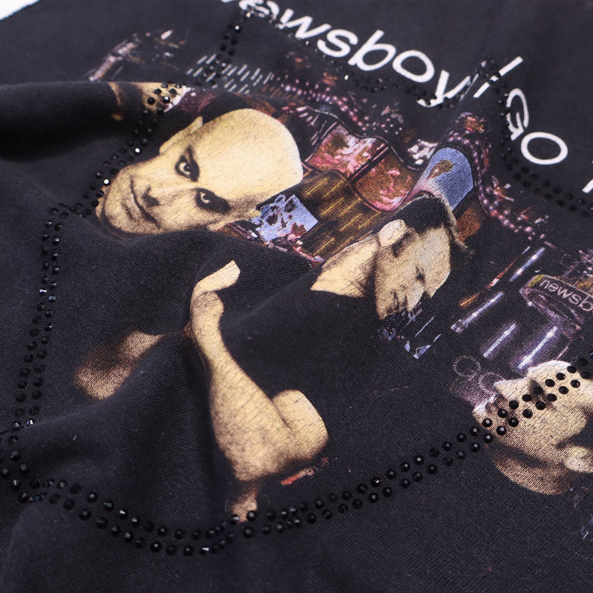 HTC VINTAGE NEWSBOYS LUX T-SHIRT MIX BLACK-3