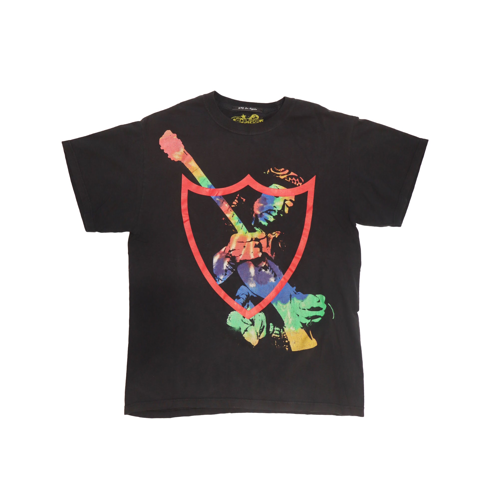 HTC VINTAGE JIMI HENDRIX T-SHIRT MIX BLACK-1