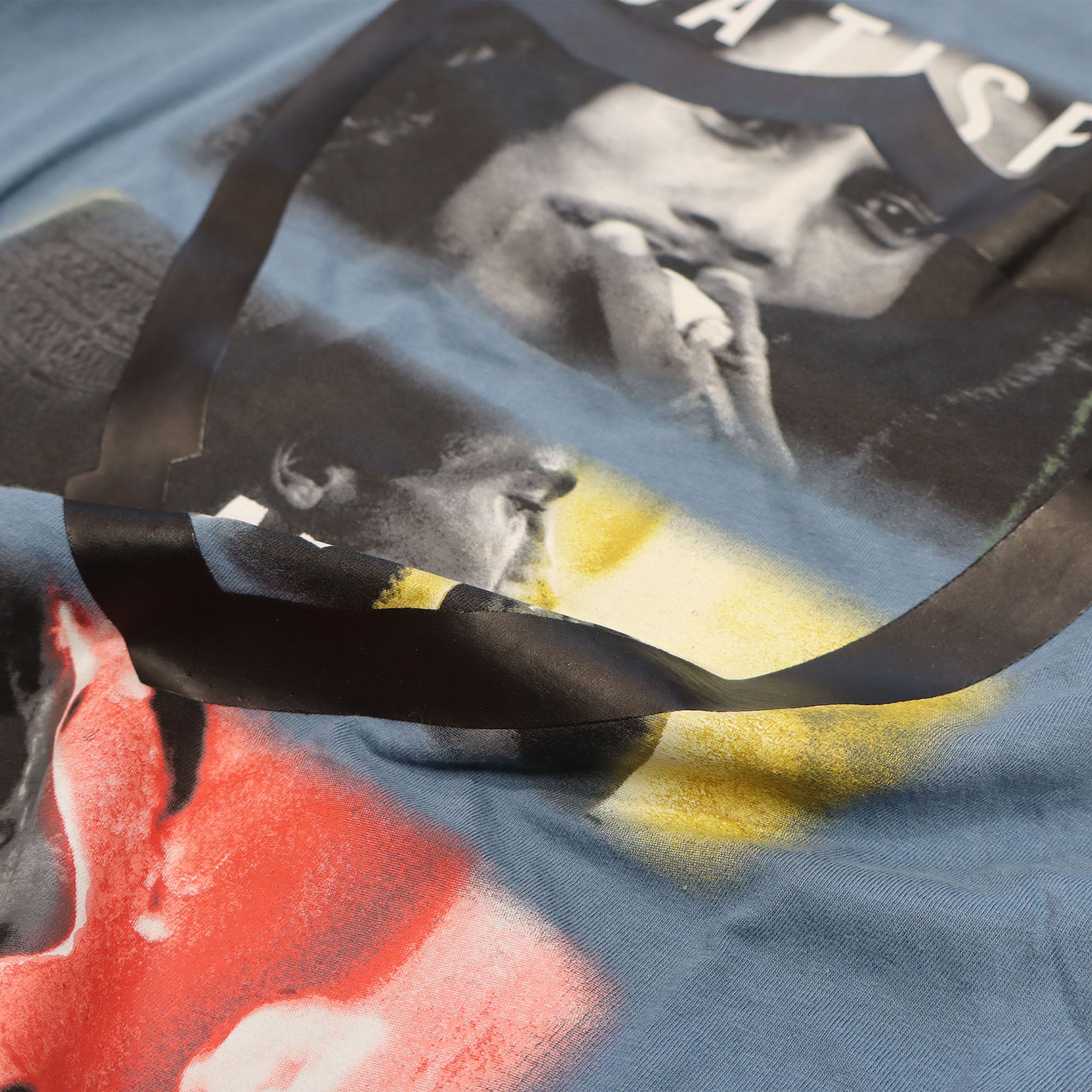 HTC VINTAGE BOB MARLEY SOUL T-SHIRT LIGHT BLUE-3