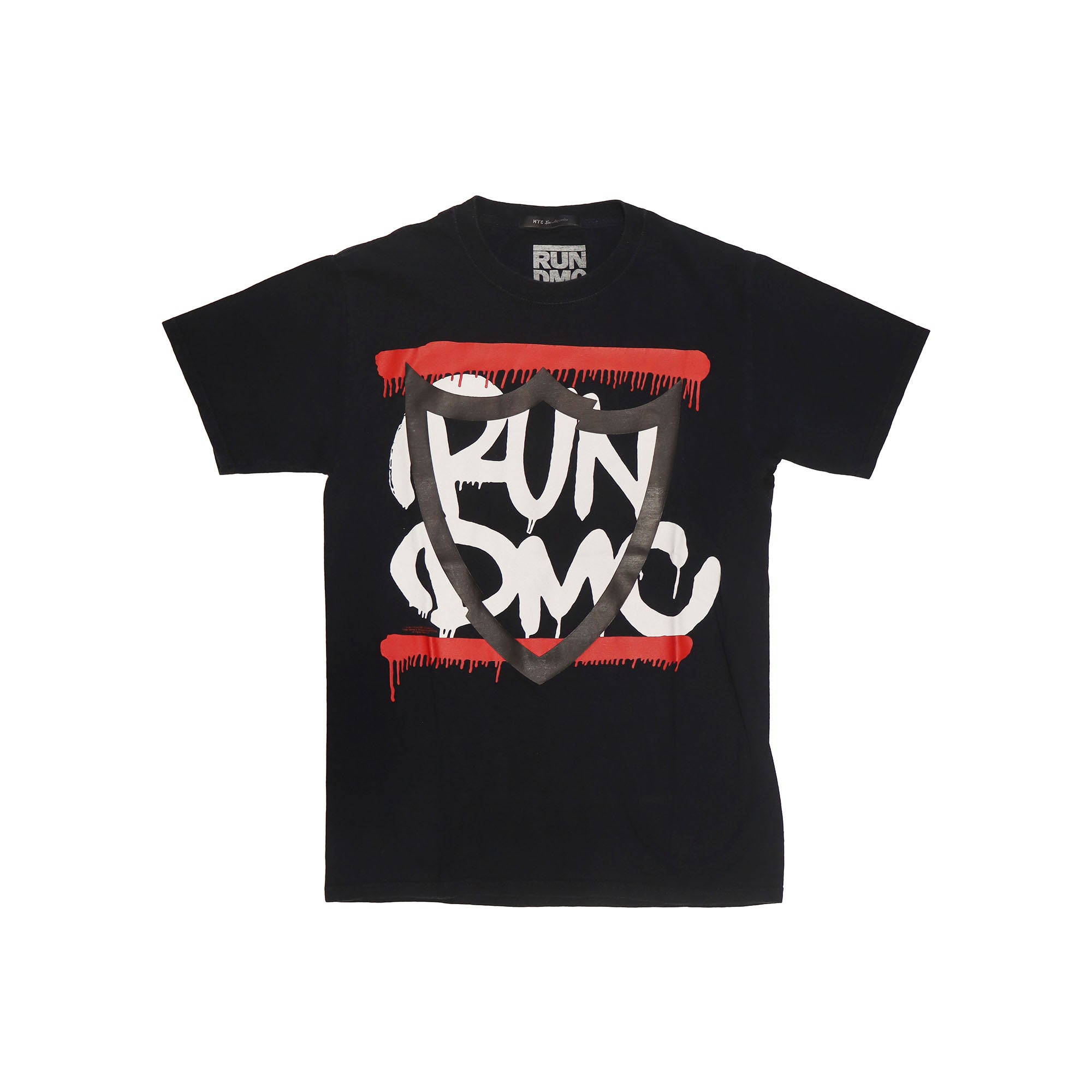 HTC VINTAGE RUN DMC T-SHIRT MIX BLACK-1