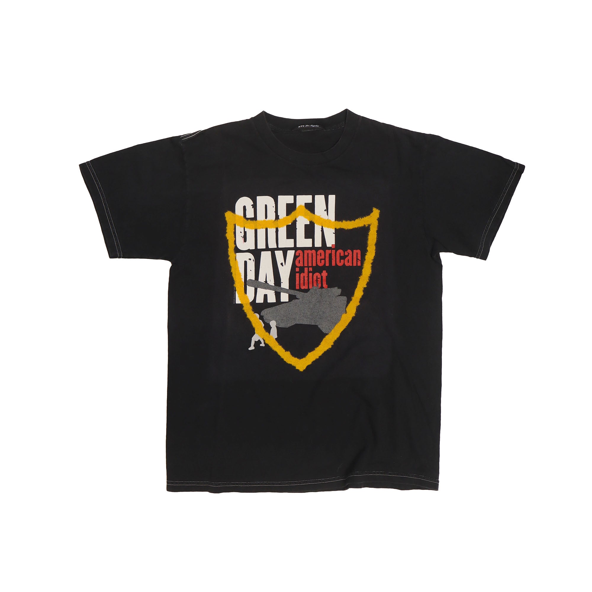 HTC VINTAGE GREEN DAY A.I. T-SHIRT MIX BLACK-1